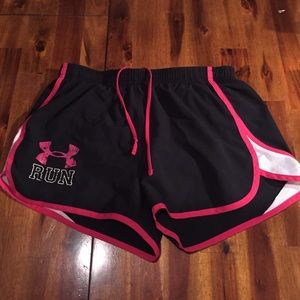 Under armour running shorts