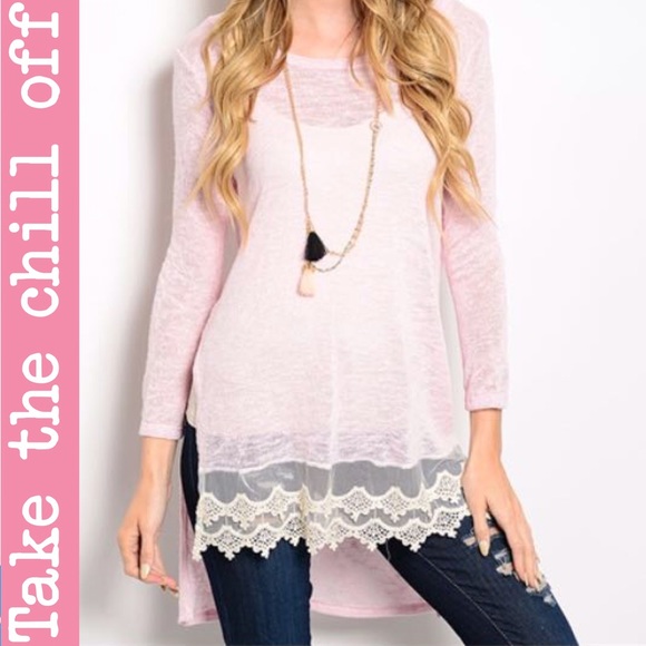 ADORABLE HIGH-LOW LIGHT SWEATERS - Picture 4 of 4