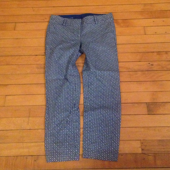 Ann Taylor Carnegie Crop Pants, 0