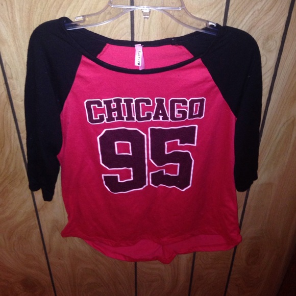 Black and red sports tee!