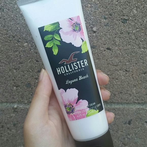 Hollister hand and body cream