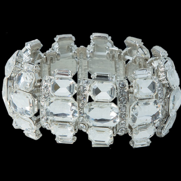 White Diamond Bangle