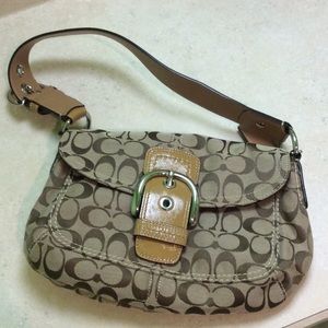 COACH SOHO POCKET FLAP PURSE SHOULDER BAG