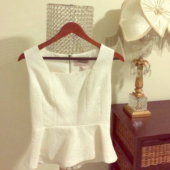 Love 21 Peplum top. Brand New