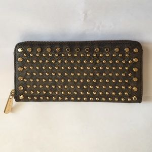 Michael Kors Jet Set Studded Signature Wallet