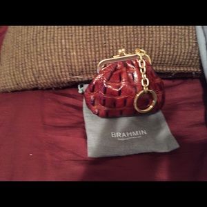 Brahmin pecan coin purse