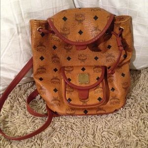 Vintage Mcm mini backpack