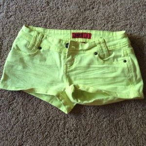 Neon shorts