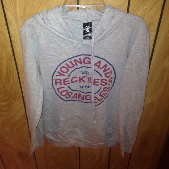 Lightweight Young and Reckless sweatshirt!