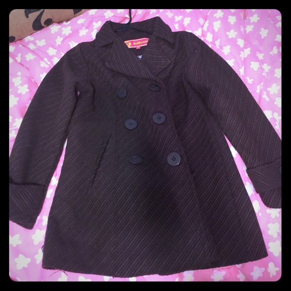Chocolate brown winter coat