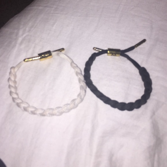 Rastaclat bracelets black & white