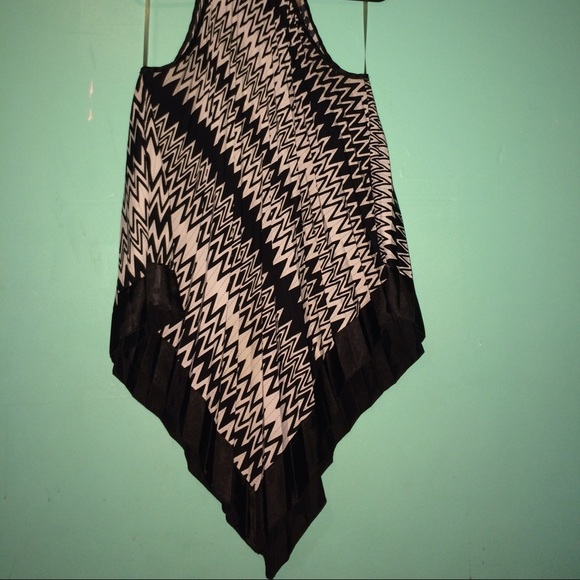 ‼️final price‼️Long black and white pattern dress - Picture 2 of 2