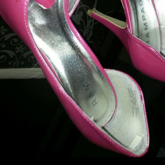 Pink Open toe Platform shoes - Picture 3 of 4