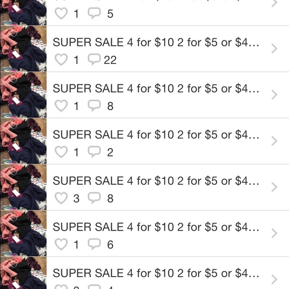 CHECK OUT MY MERRRCARRI SUPER SALE!!