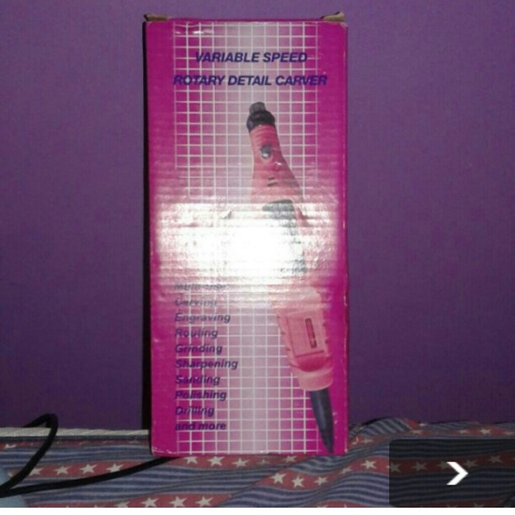 Nail buffer and drill