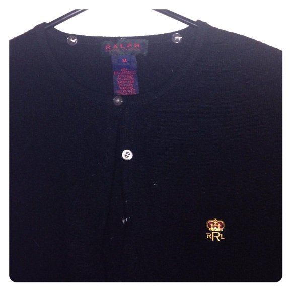 Black Ralph Lauren cardigan