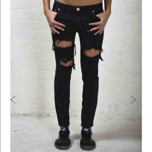 BRAND NEW NEVER WORN one teaspoon free bird skinny