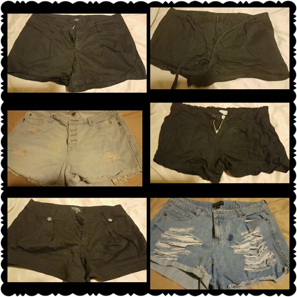 6 shorts bundle