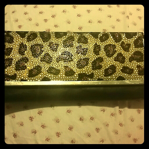 Animal print wallet