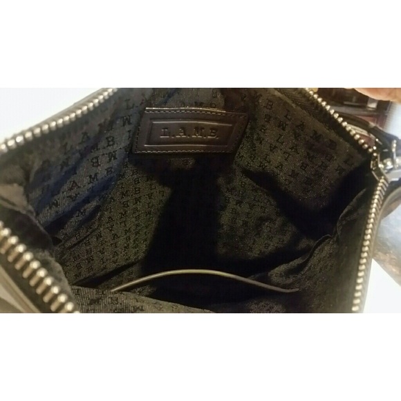 L.A.M.B. Gwen Stefani Signature Handprinted Clutch - Picture 4 of 4