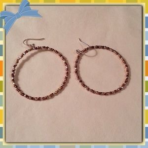 Silpada hoop earrings