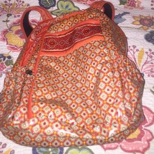 Vera Bradley waterproof backpack paprika