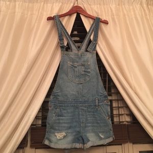 Hollister Denim Overalls