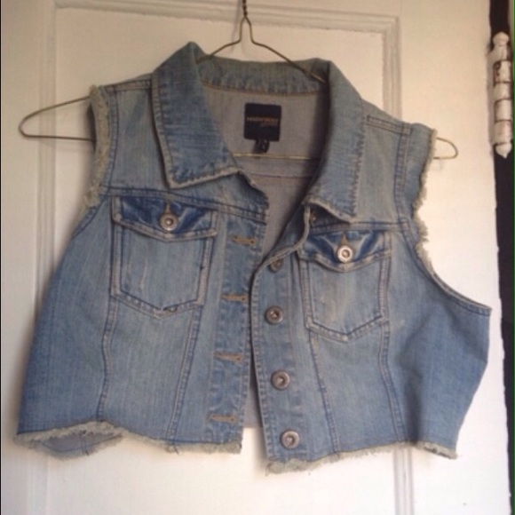 Denim vest