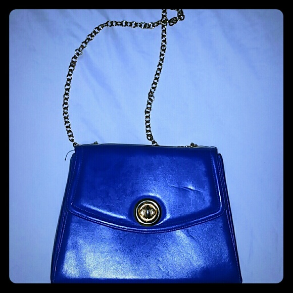 Small blue bag