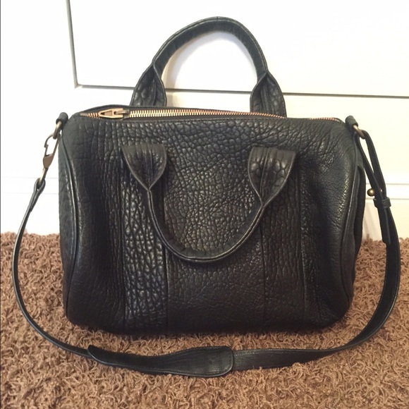 Alexander Wang Rocco satchel Black w/ AntiqueBrass