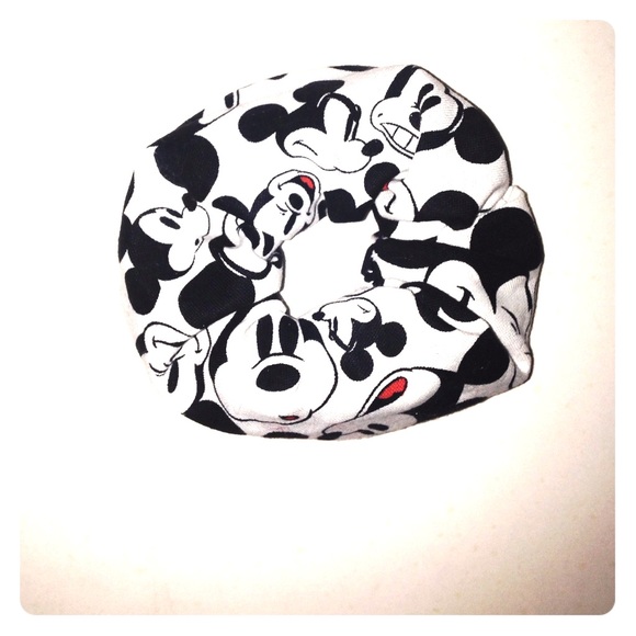 Accessories - Mickey Mouse Print Scrunchie