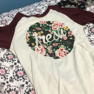 Zumiez 3/4 sleeve fresh shirt