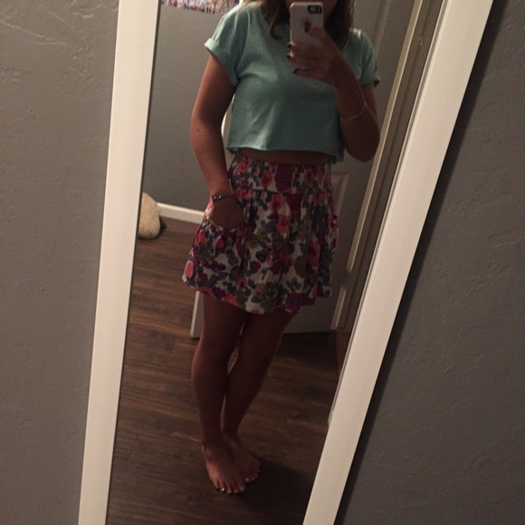 Floral skirt