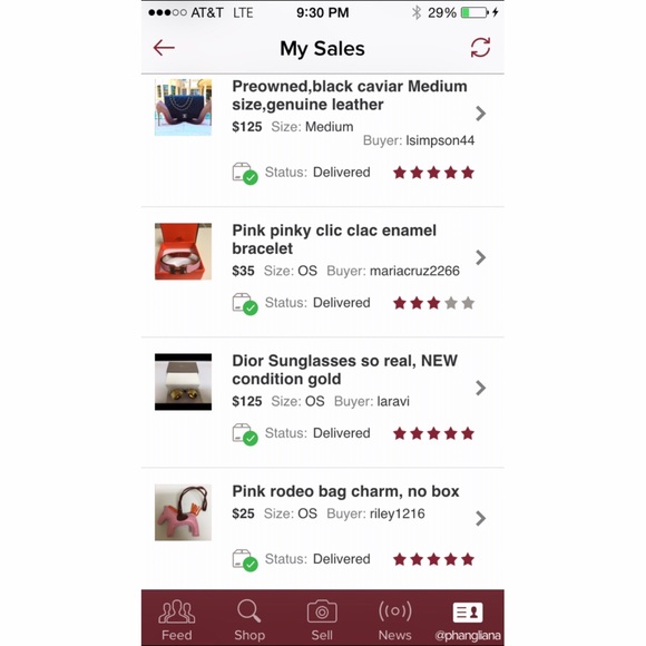 Big Thank you for all my lovely Customers