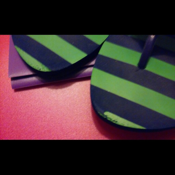 Coach Poppy striped flip flop sandal - Picture 4 of 4