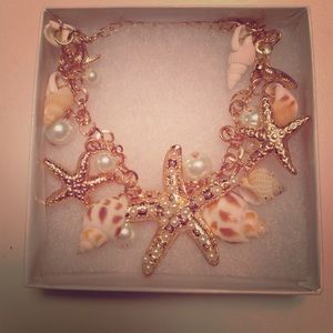 seashell bracelet