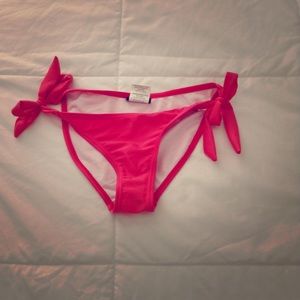 Pink bikini bottoms