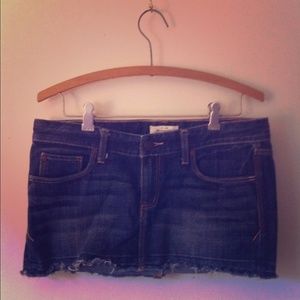 Abercrombie & Fitch denim skirt