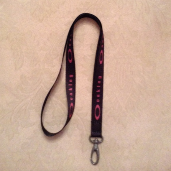 Black Oakley Landyard