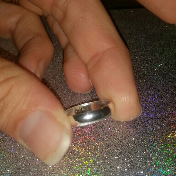 925 silver band size 6