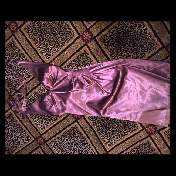 Gorgeous cooper brown dress