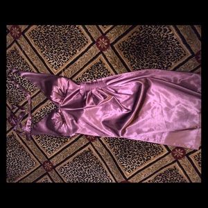 Gorgeous cooper brown dress