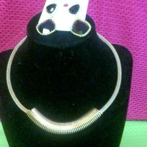 Jewelry set ❤ gold color