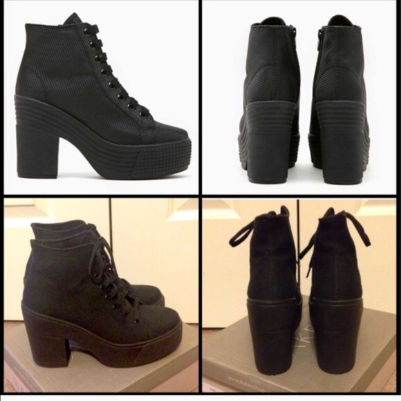 Jeffery Campbell platform boots