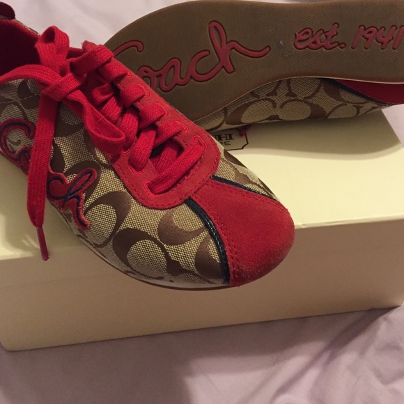 Red Coach Shoes