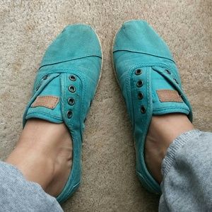 TOMS Women's Blue Cordones