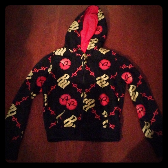 Women's Rocawear zip up sweater size M