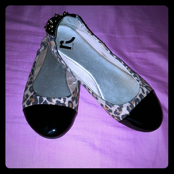 Report cheetah print flats
