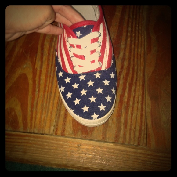American Flag Sneakers