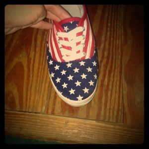 American Flag Sneakers